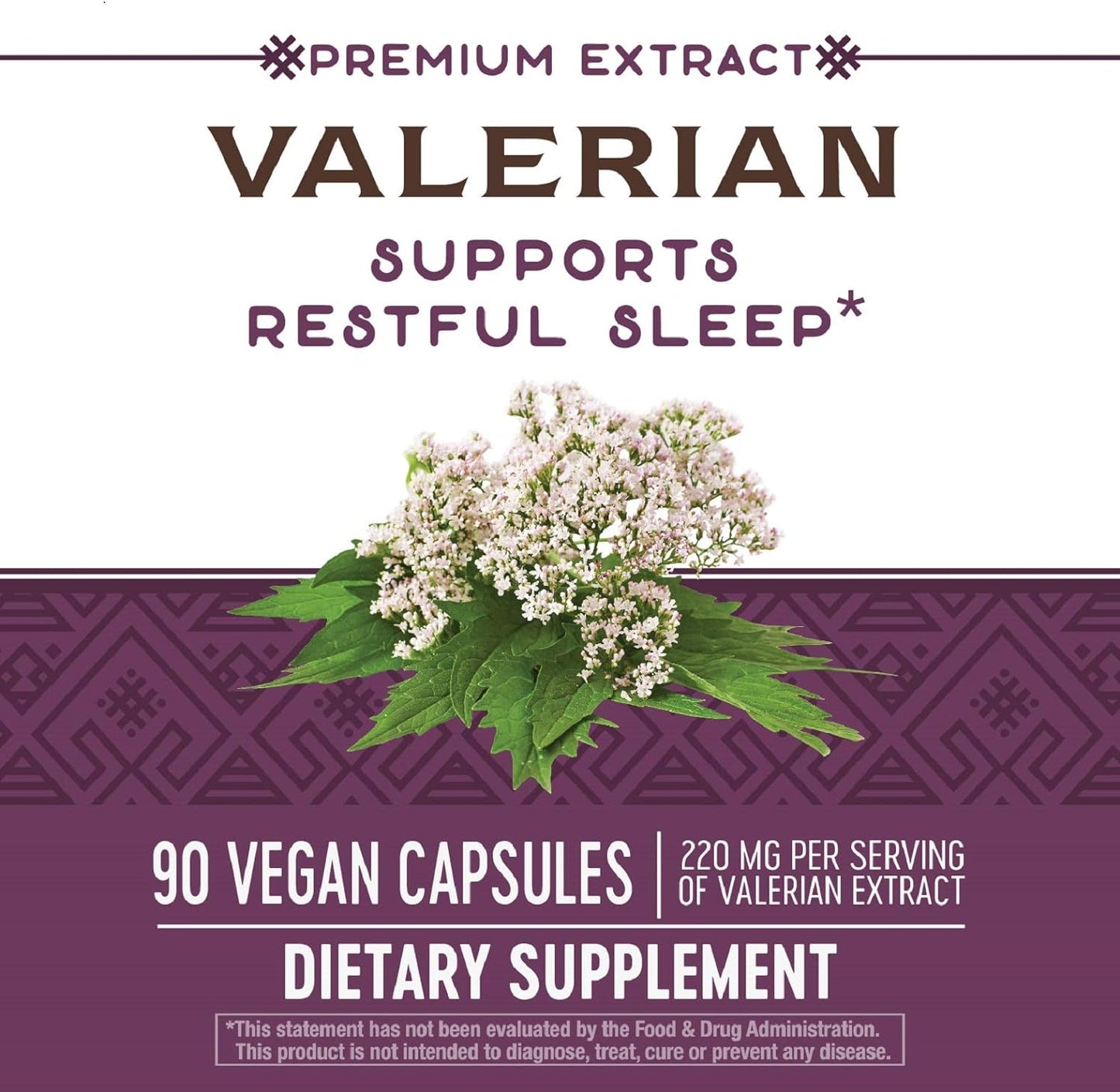 Nature's Way Valerian, Non-GMO, Gluten Free,  90 Capsules