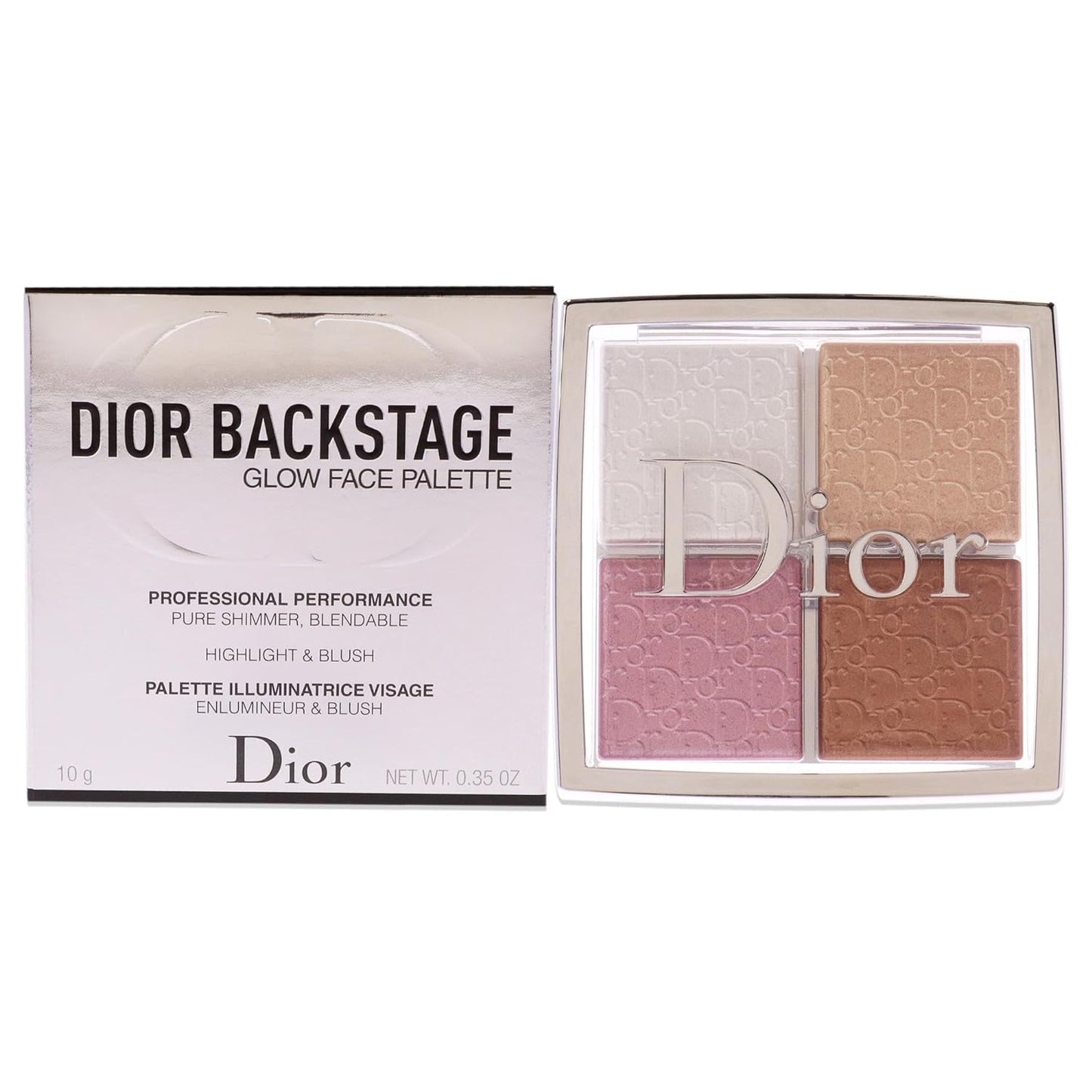 Dior Christian Backstage Glow Face Palette - 001 Universal Women , 2.8 Ounce (Pack of 1)