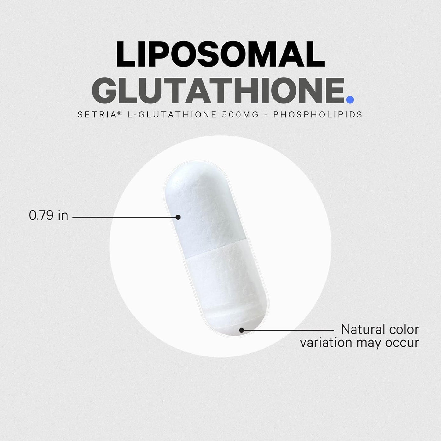 Codeage Liposomal Glutathione Supplement  60 Capsules