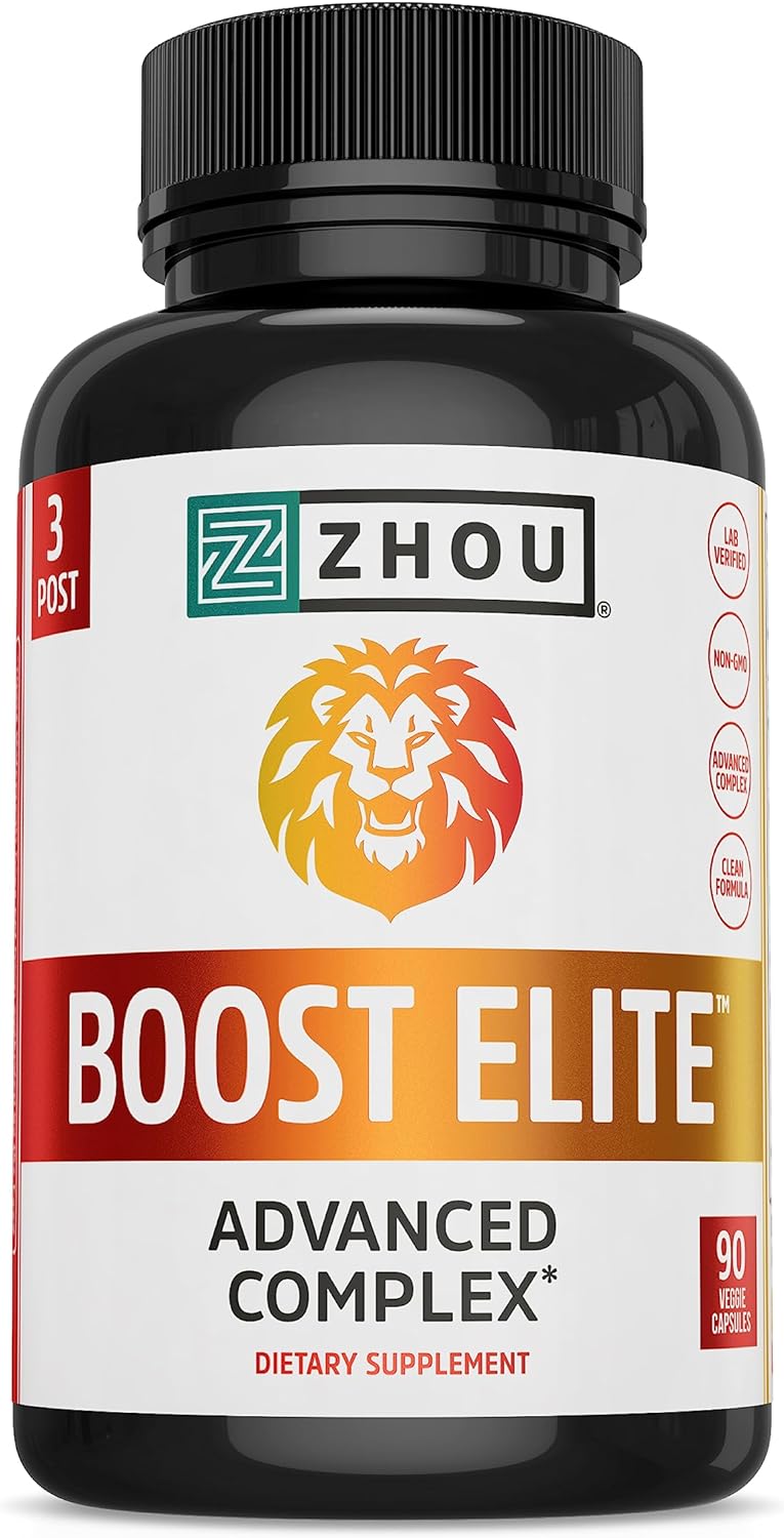 Zhou Boost Elite, Formulated to Increase Stamina  90 Veggie Caps