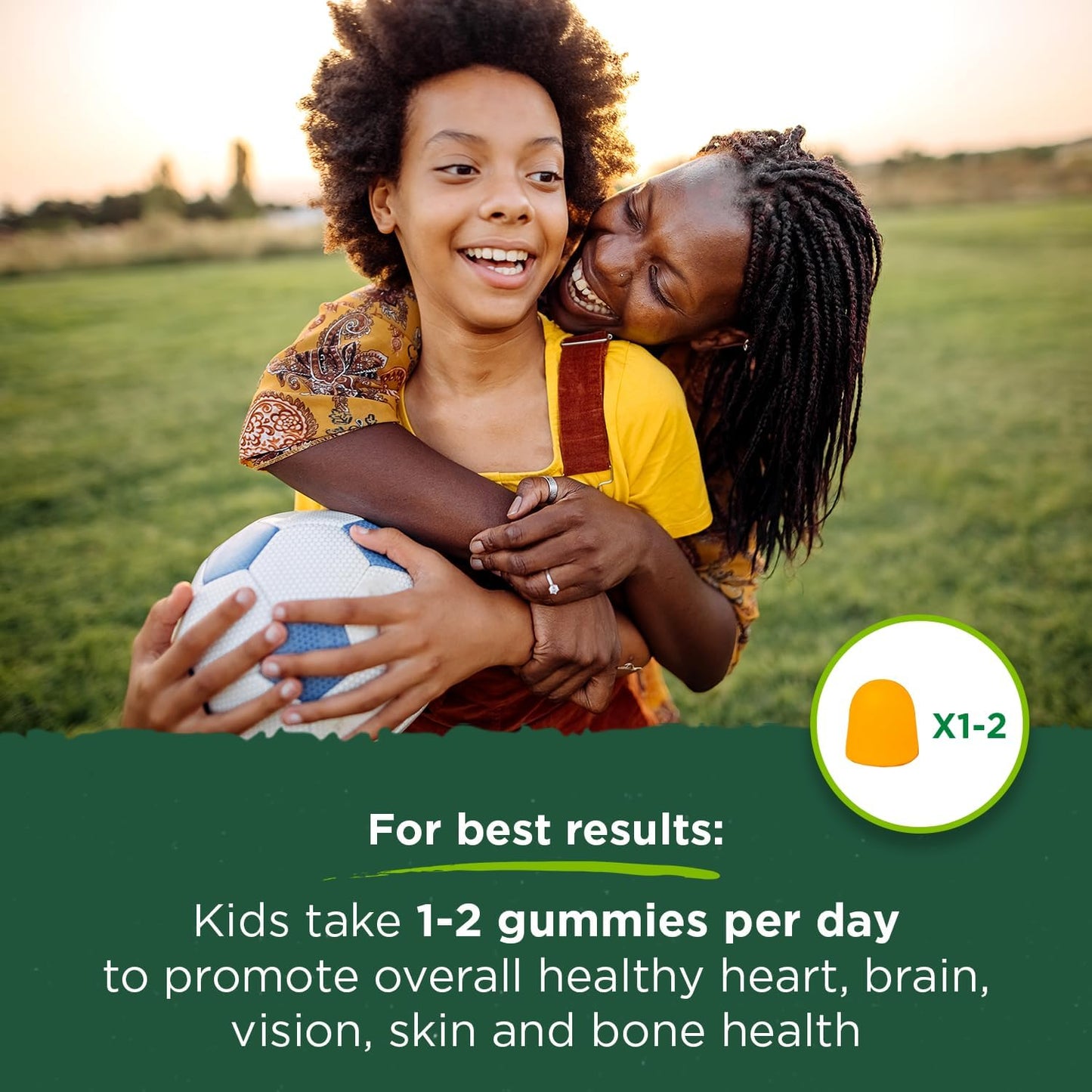 Swanson Kids Omega + DHA Gummies - Wellness Supplement Promoting Brain & Heart Health