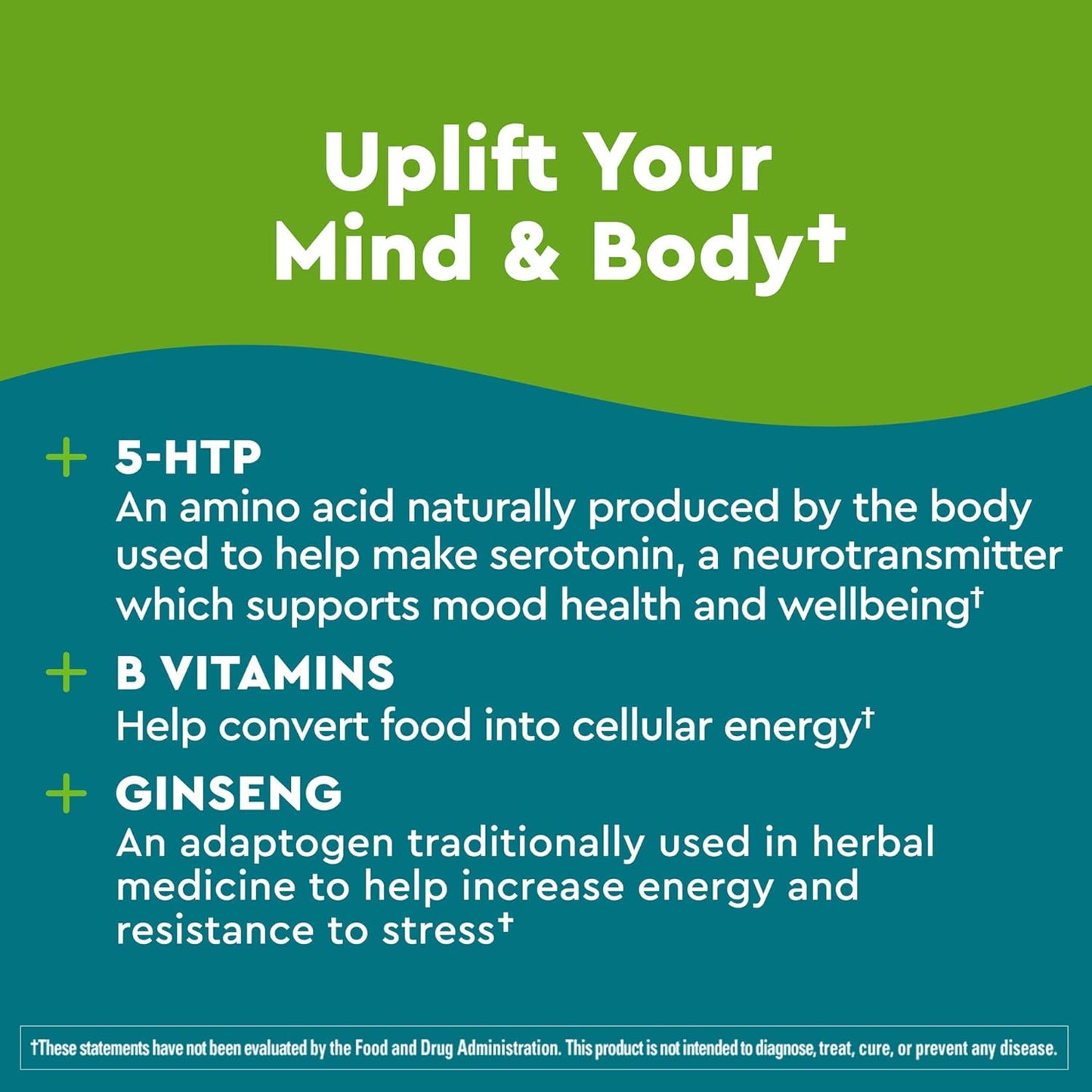 Nature Made Wellblends Positive Mood & Energy 24 Softgels