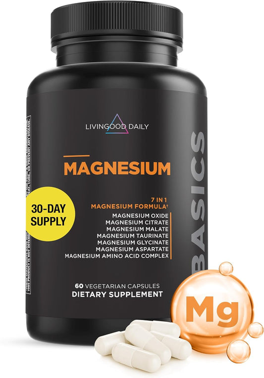 Livingood Daily Magnesium 300mg - 60 Capsules