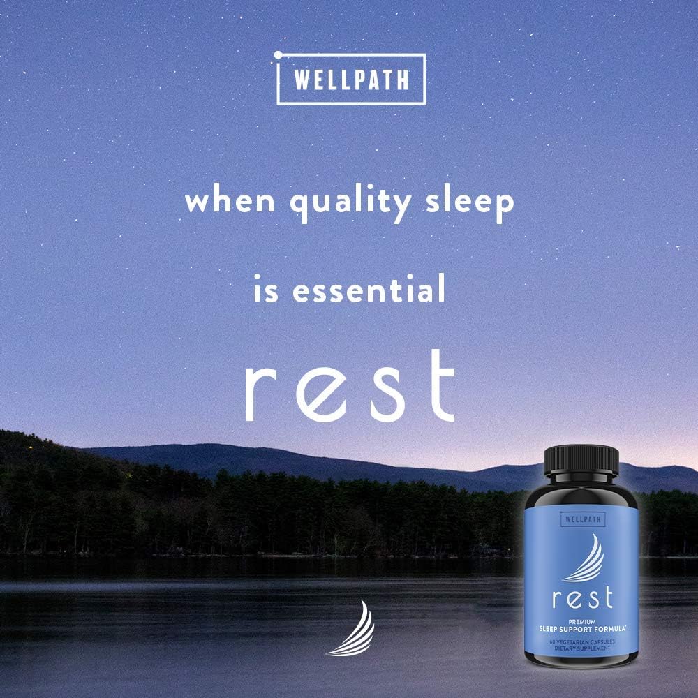 WellPath Rest Valerian Root Sleep Aid 60 capsule