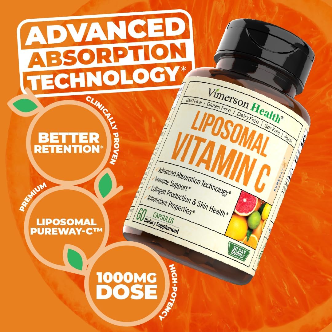 Liposomal Vitamin C 1000mg 60  Capsules