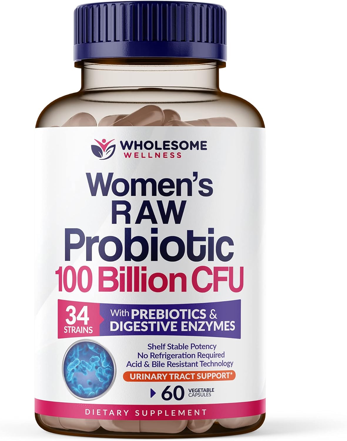 Dr. Formulated Raw Probiotics for Women 100 Billion CFUs