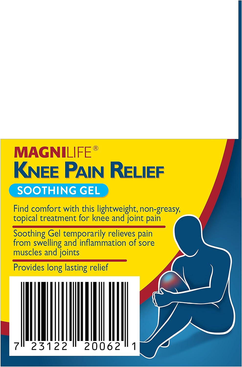 MagniLife Knee Pain Relief Soothing Gel,4oz.