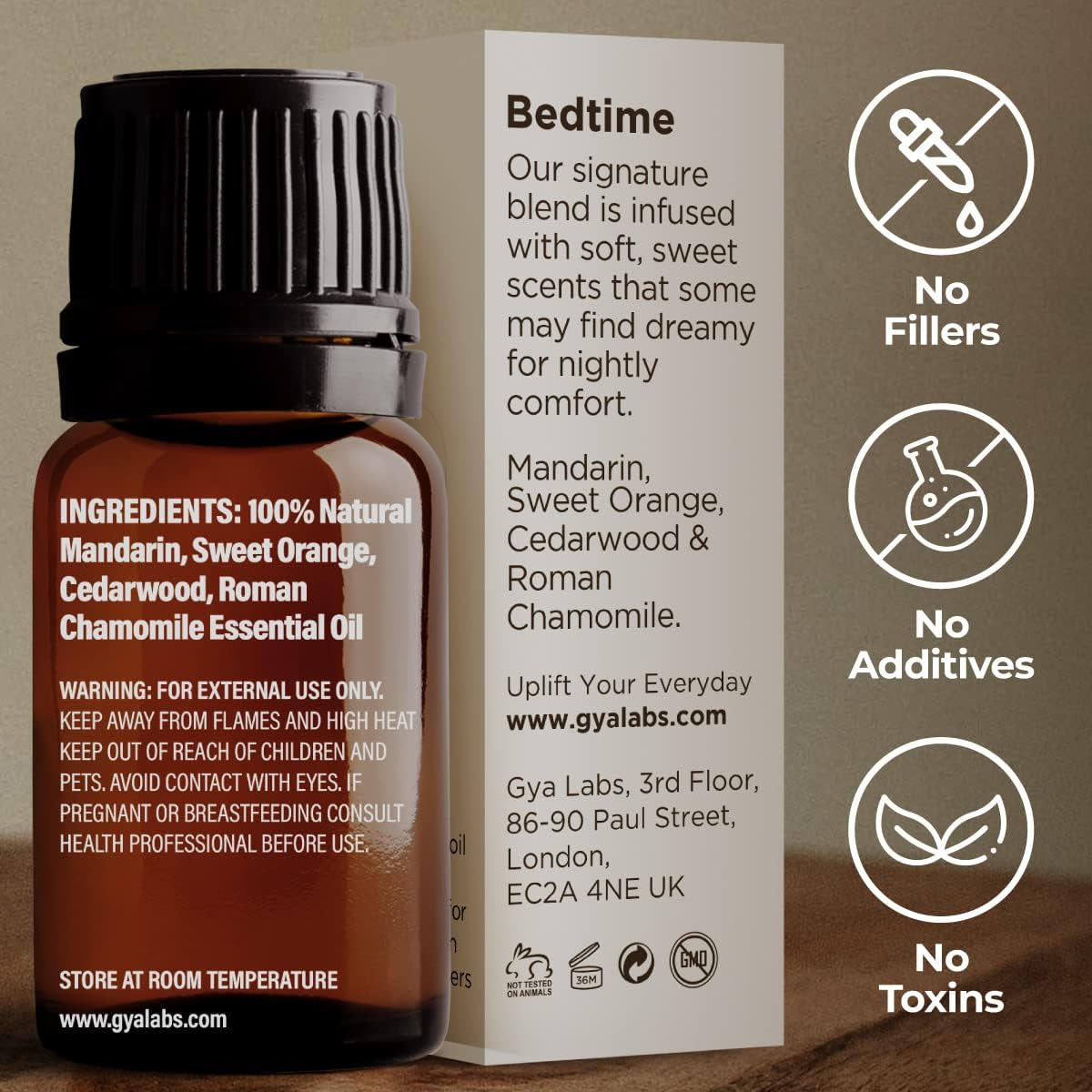 Gya Labs Bedtime Essential Oil Blend for Diffuser