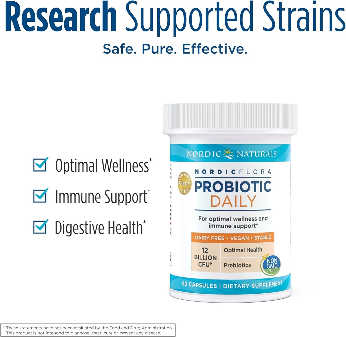 Nordic Naturals Nordic Flora Probiotic Daily - 60 Capsules