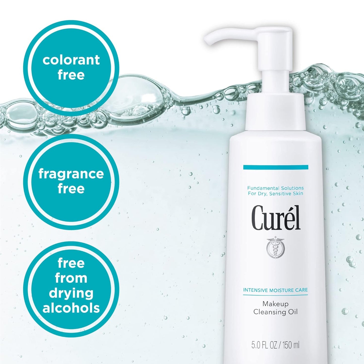 Curel Japanese Skin Care Makeup Cleansing Oil for Face,5 Oz