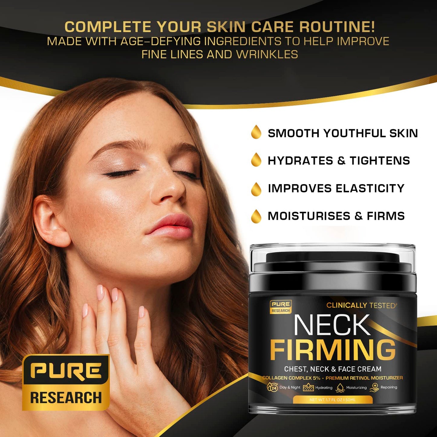 Neck Firming Cream - Anti Wrinkle Cream