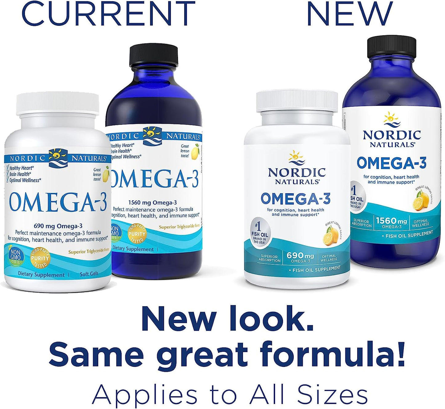 Nordic Naturals Omega-3, Lemon Flavor