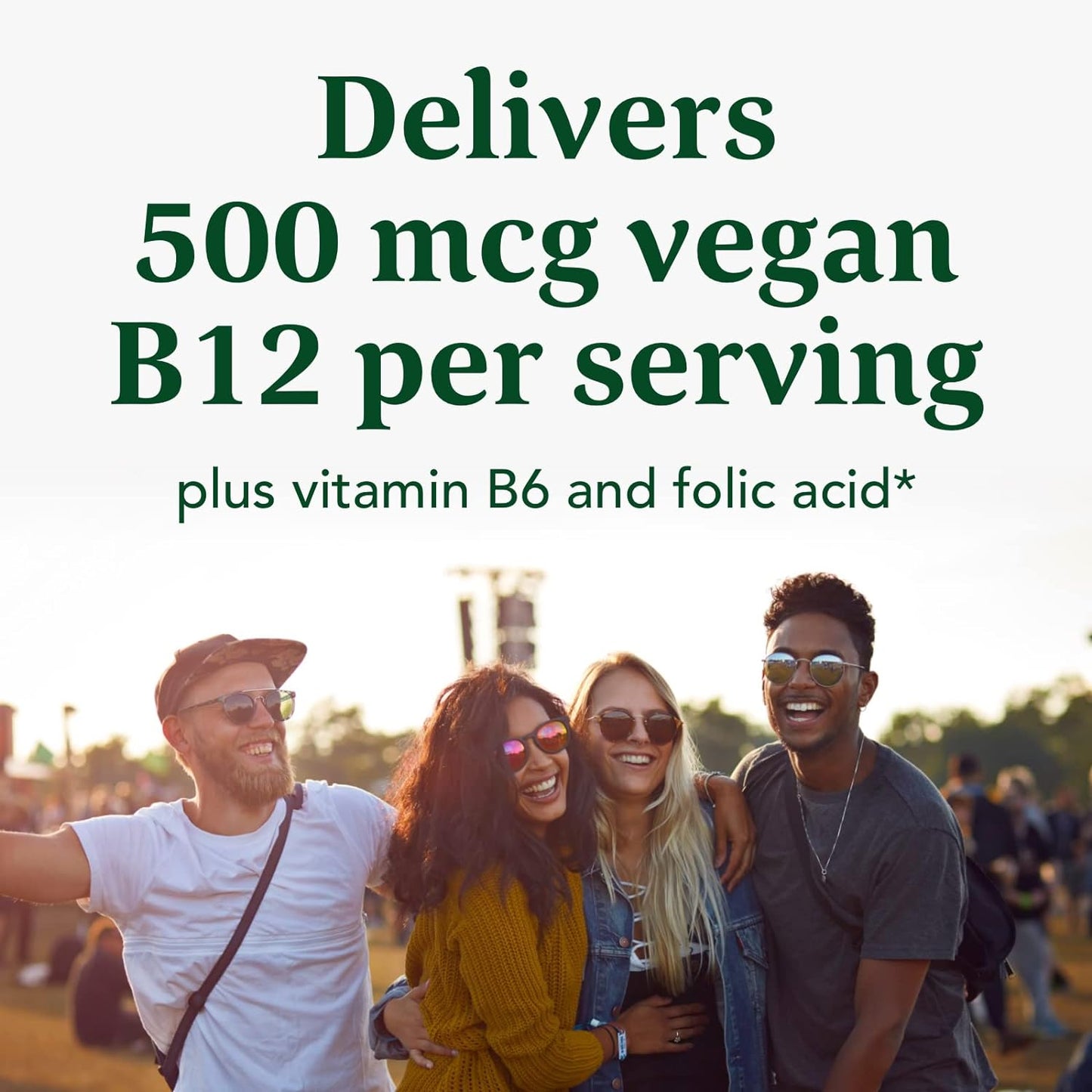 MegaFood Vegan  Vitamin B12, Vitamin B6 30 Mini Tabs