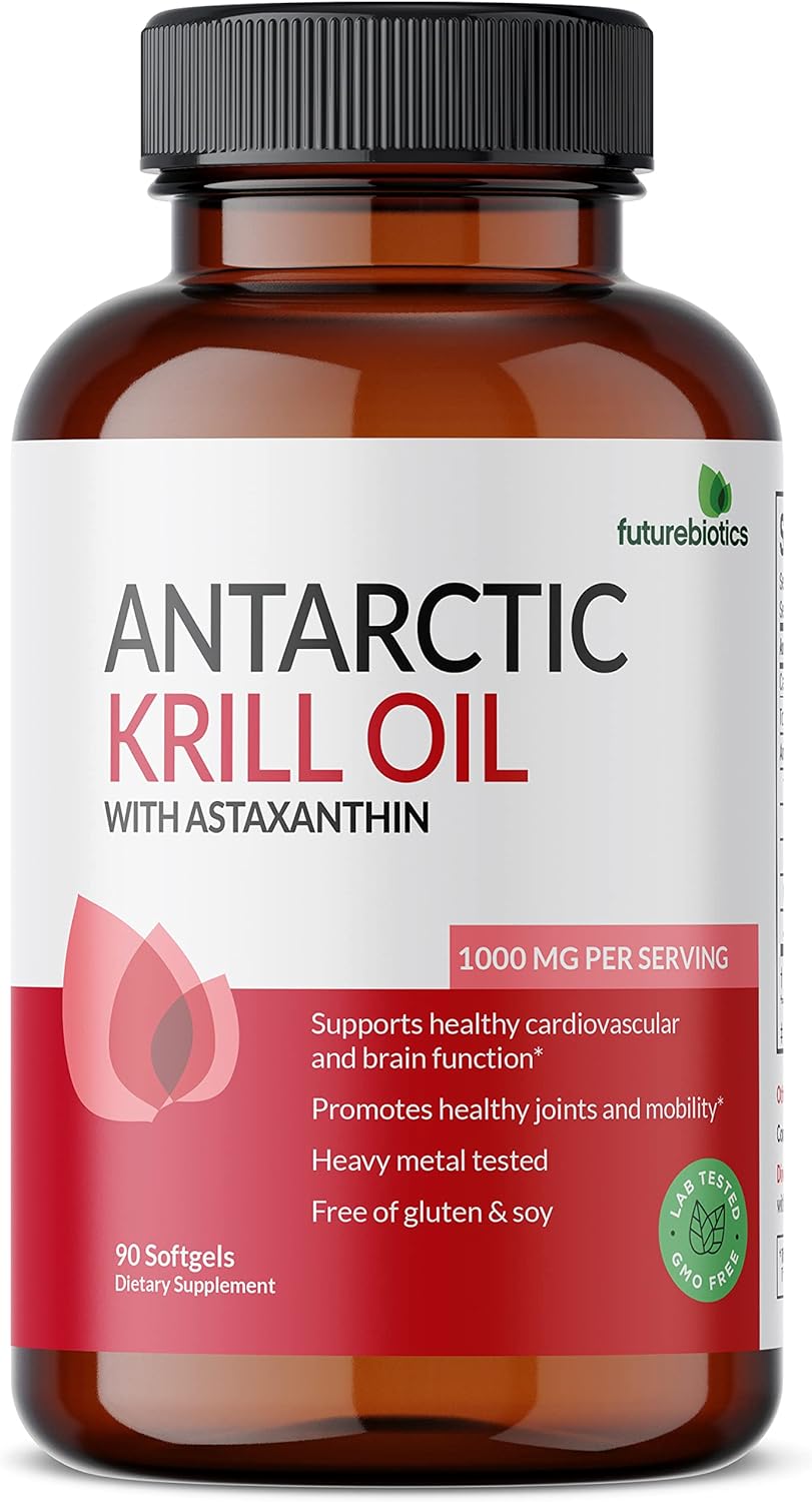 Futurebiotics Antarctic Krill Oil with Omega 90 Softgels