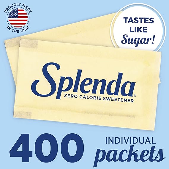 SPLENDA No Calorie Sweetener, Single-Serve Packets, 400 Count