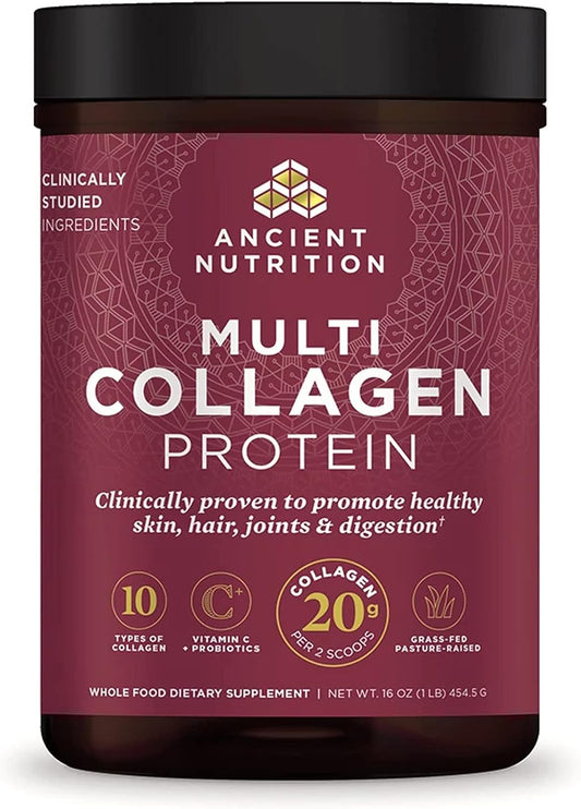 Ancient Nutrition Collagen Powder Protein  Supports Skin and Nails