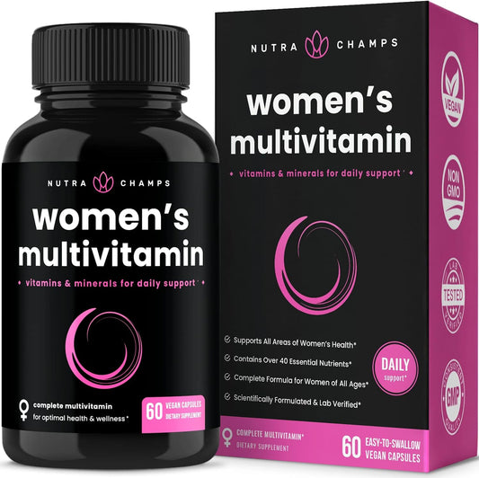 NutraChamps Women's Daily Multivitamin Supplement - 60 count