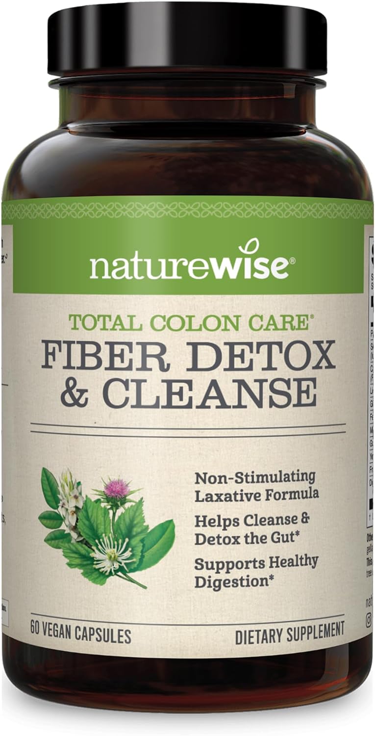 NatureWise Total Colon Care Fiber Cleanse 60 Count