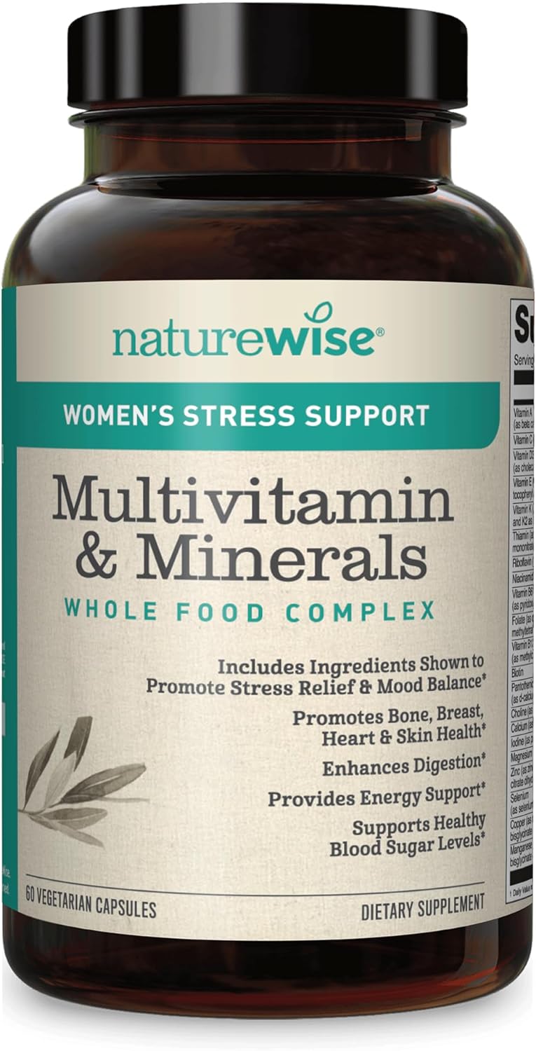 NatureWise Women’s Stress Support Multivitamin & Minerals 60 Capsule