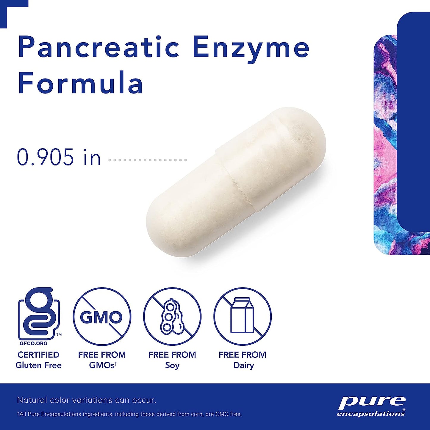 Pure Encapsulations Pancreatic Enzyme Formula - Digestive Enzymes for Digestion - Strengthens Gut Health - 60 Capsules