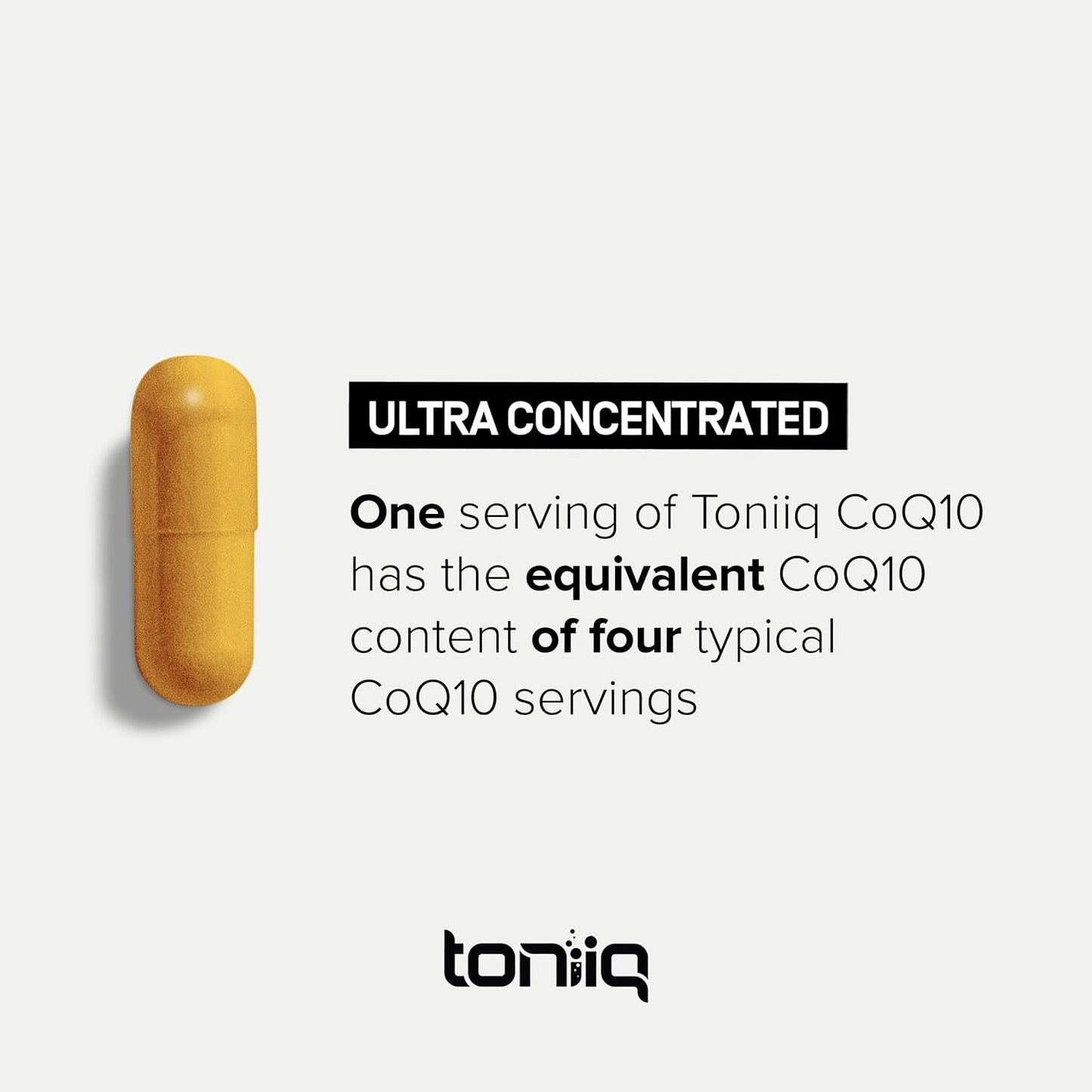 Ultra High Purity CoQ10 400mg -120 Veggie Capsules