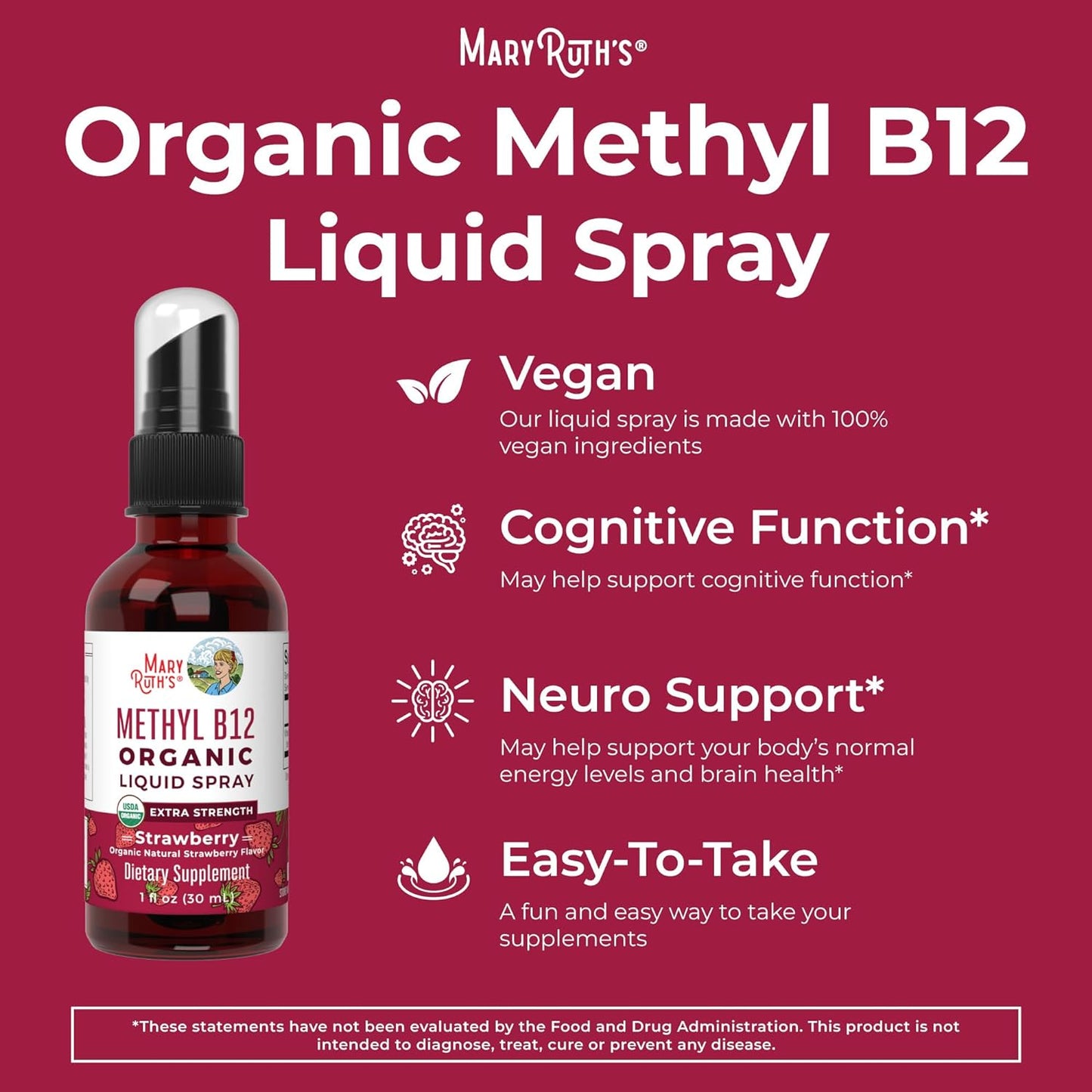 MaryRuth's Vitamin B12 Spray