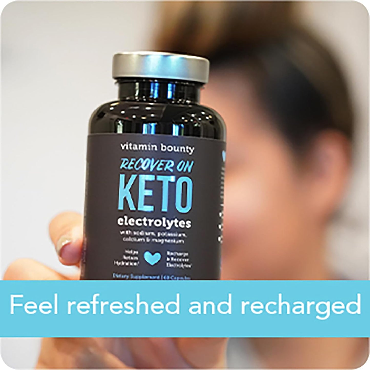 Vitamin Bounty Recover On Keto Electrolytes 60 Capsules