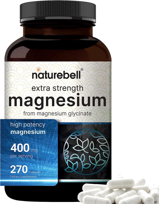 NatureBell Magnesium Glycinate  270 Capsules