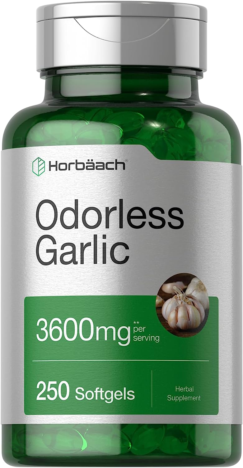 Odorless Garlic Softgels 250 Count