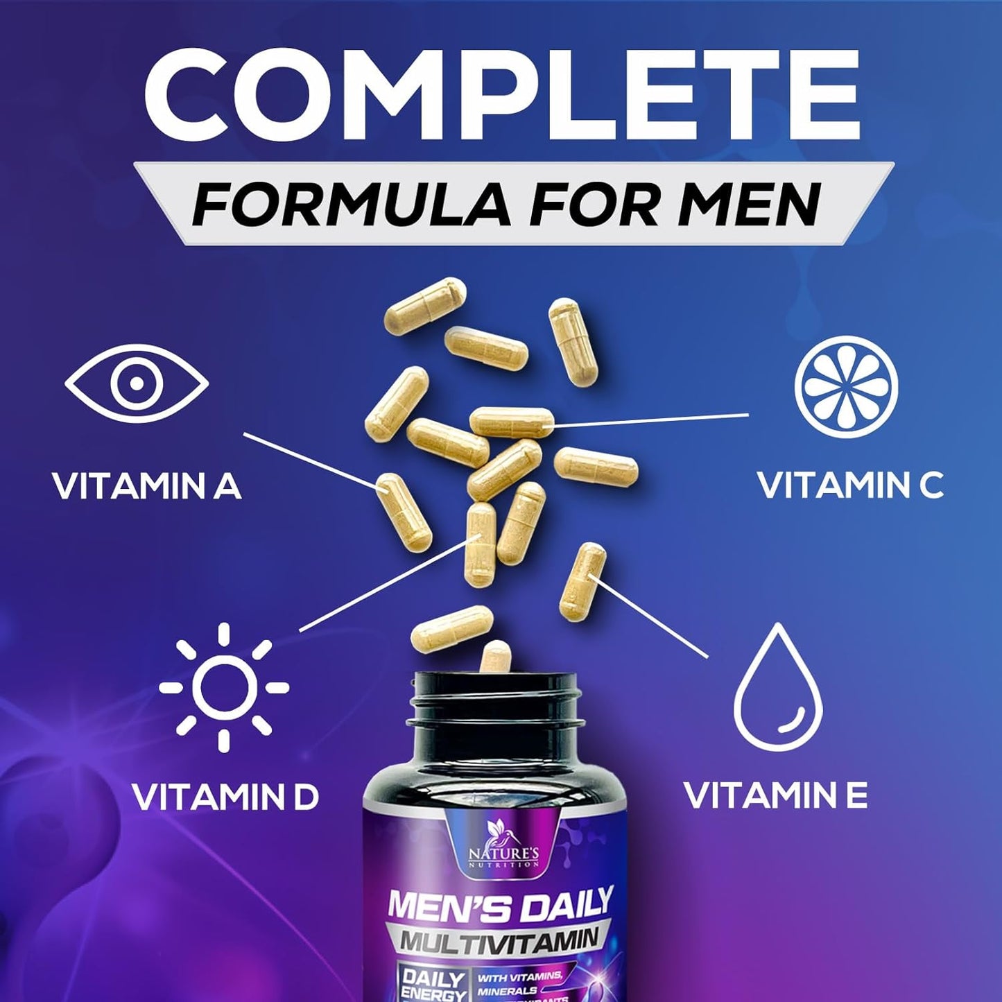 Nature's Daily Multivitamin for Men - 120 Count