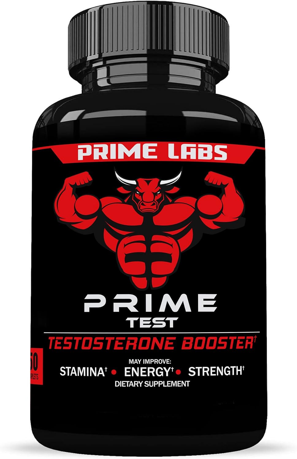 Prime Labs - Men's Testosterone Booster - Stamina, Endurance, & Strength Booster - 60 Caplets