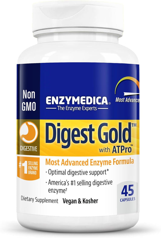 Enzymedica Digest Gold + ATPro, 45 count