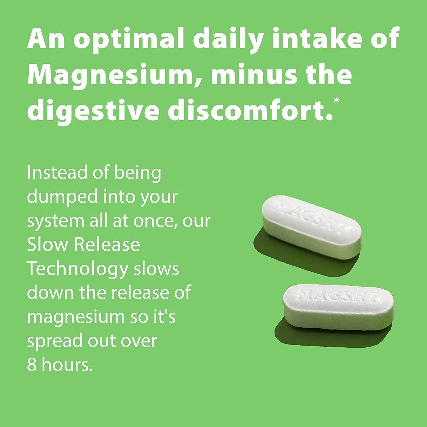 Jigsaw Health MAG SRT Magnesium Supplement