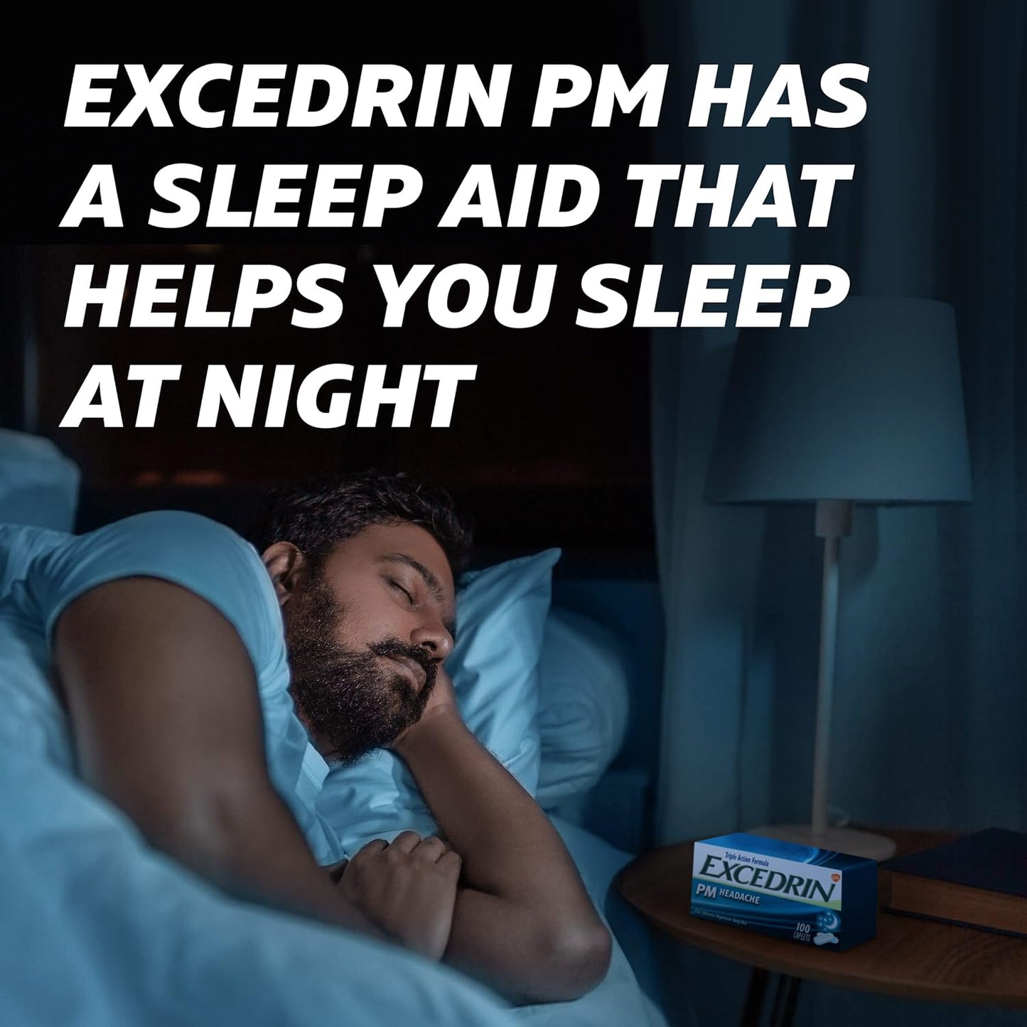 Excedrin PM Sleep Aid with Headache Relief Caplets  - 100 Count