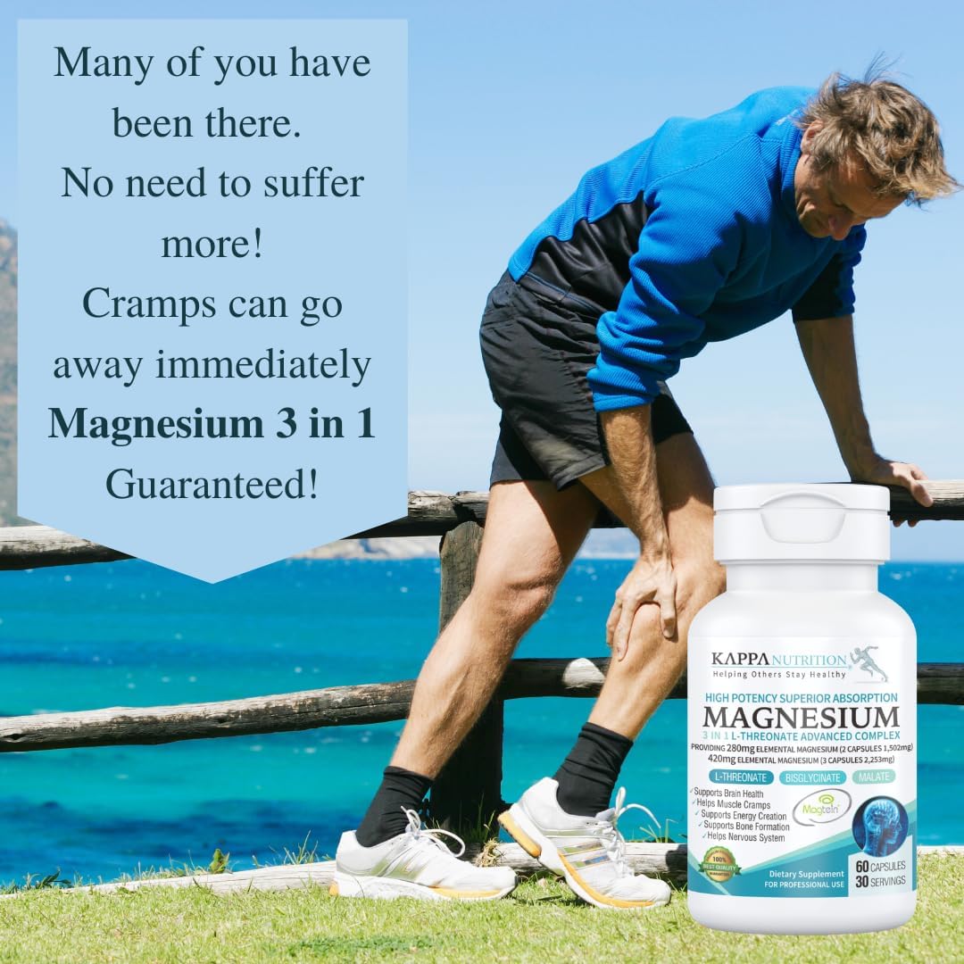 Magnesium L-Threonate 60 Capsules