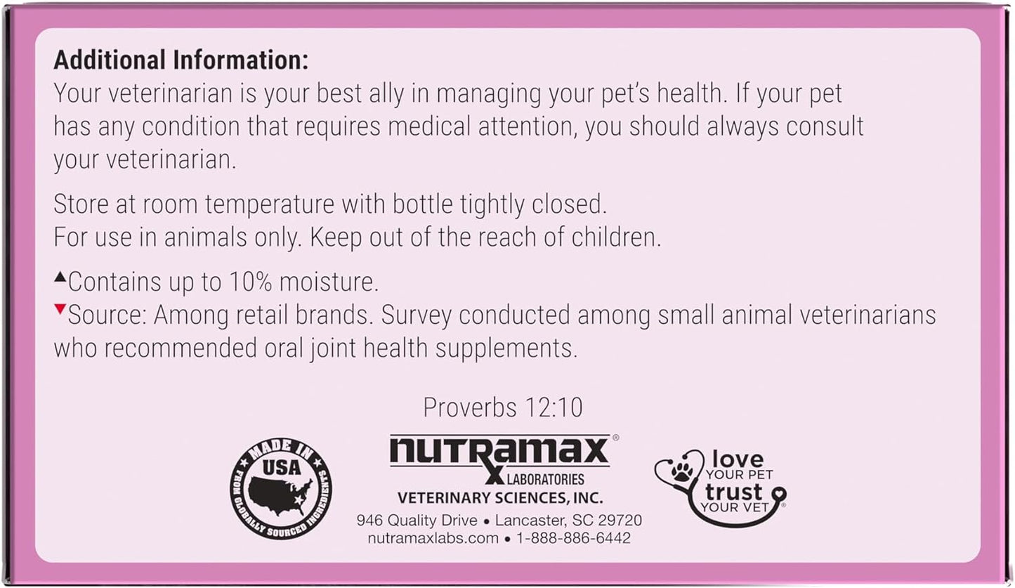 Nutramax Laboratories Cosequin® for Cats Maximum Strength PLUS Boswellia Capsules - Professional Line,Beige,60 Count