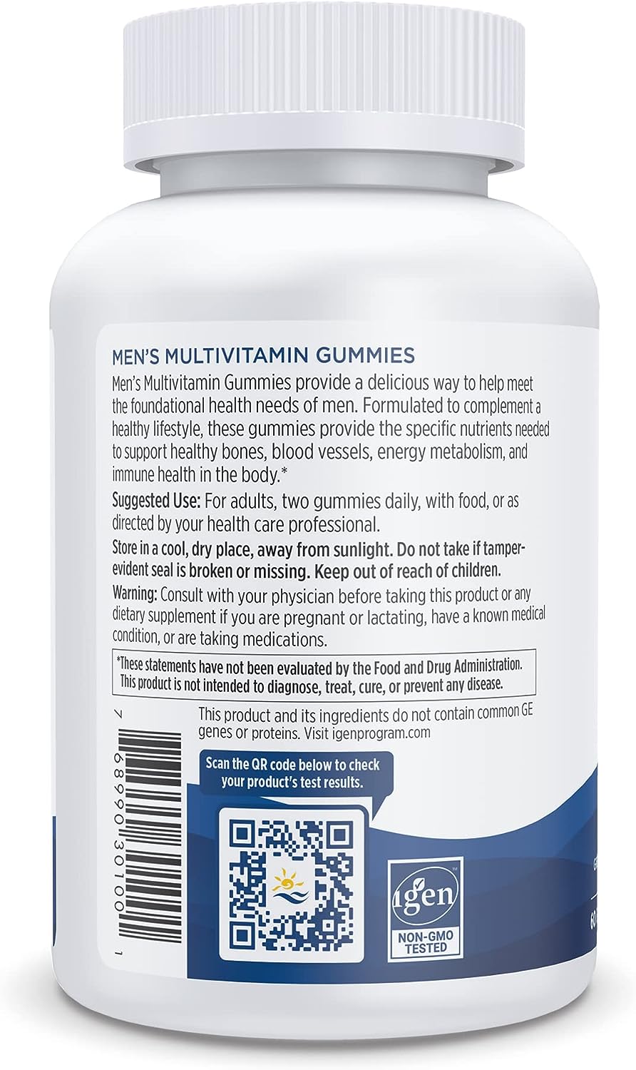 Nordic Naturals Men's Multivitamin Gummies, Mixed Berry - 60 Gummies -