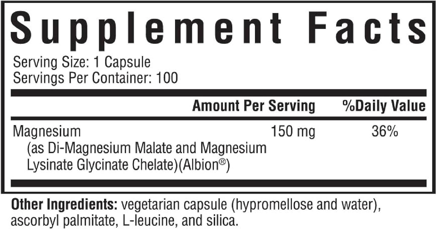 Seeking Health Optimal Magnesium - 150 mg, 100 Capsules