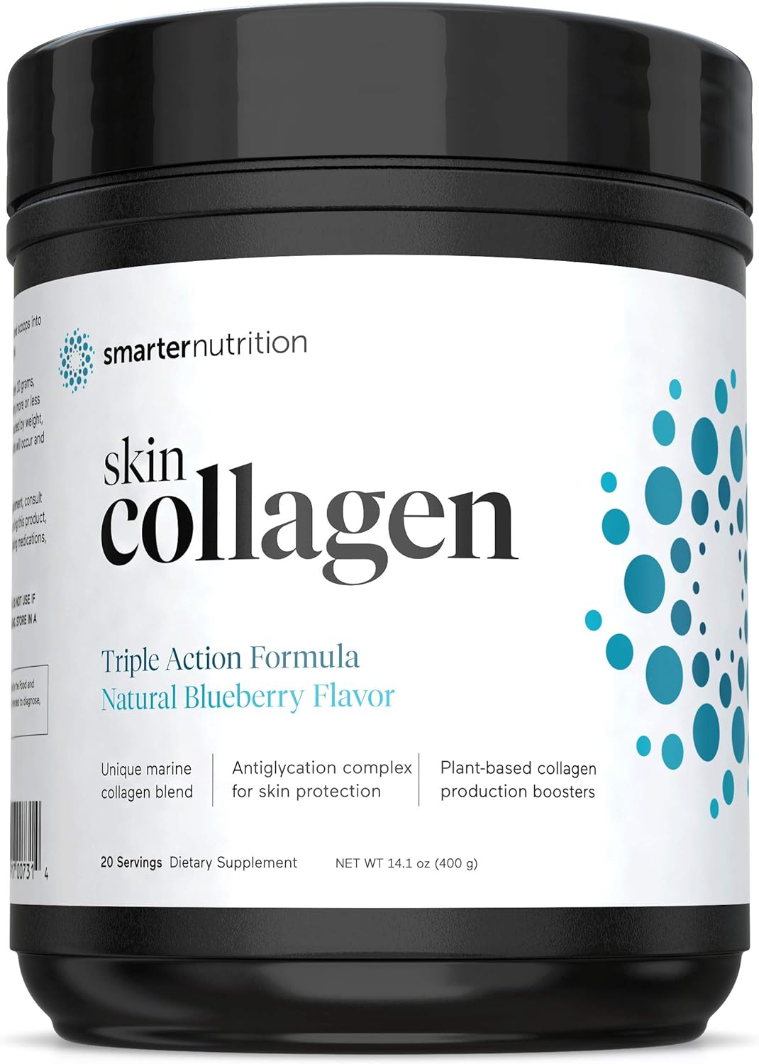 Smarter Skin Collagen - Triple Action Formula for Vibrant, Healthy Skin 20 Servings