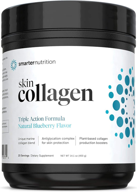 Smarter Skin Collagen - Triple Action Formula for Vibrant, Healthy Skin 20 Servings