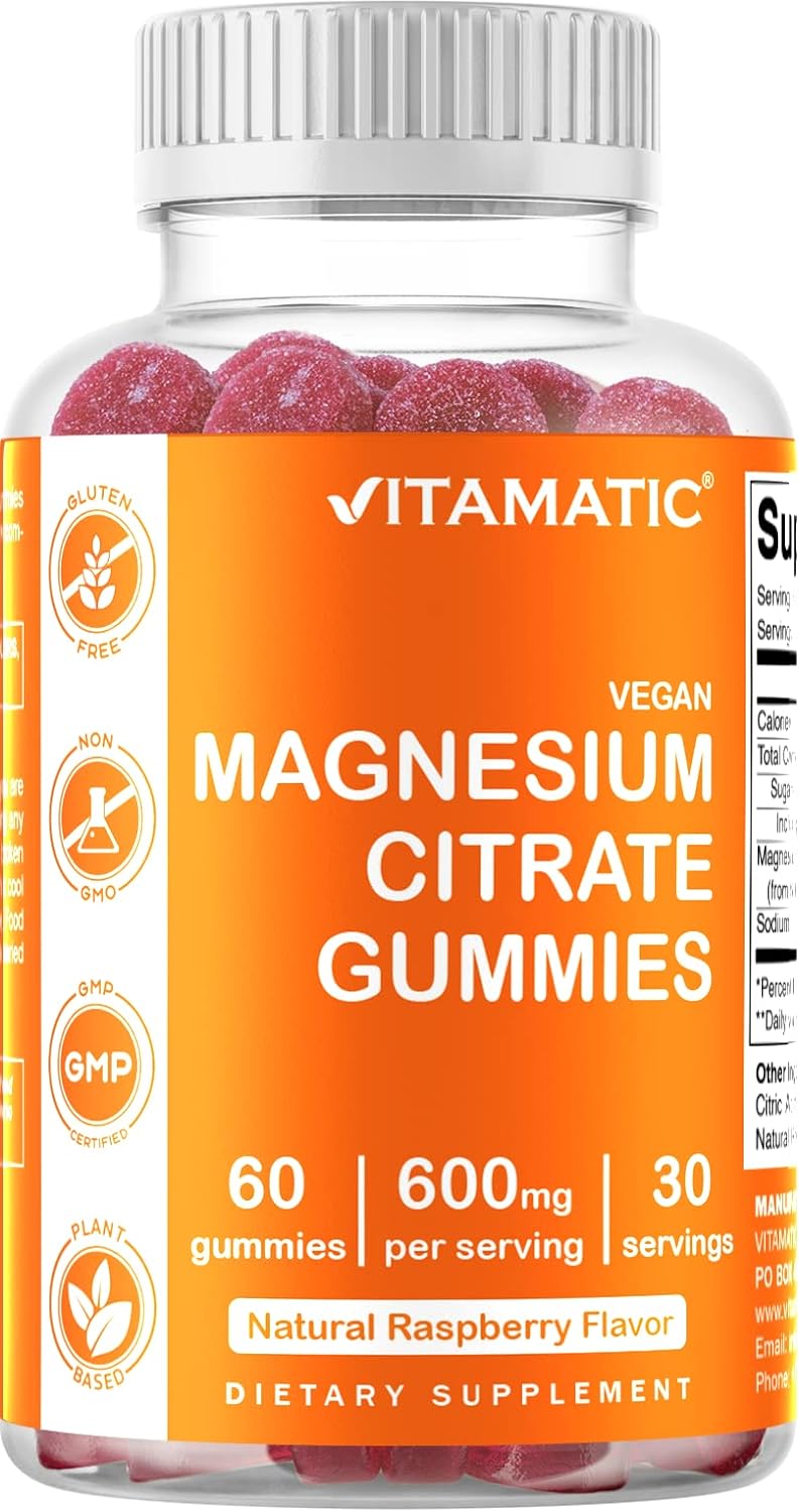 Vitamatic Magnesium Citrate 60 Gummies