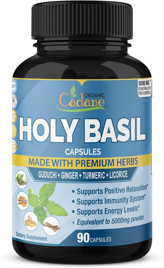 Holy Basil Supplements  90 Capsules