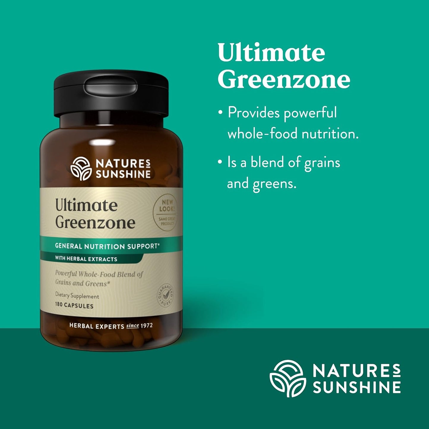 Nature's Sunshine Ultimate Greenzone, 180 Capsules