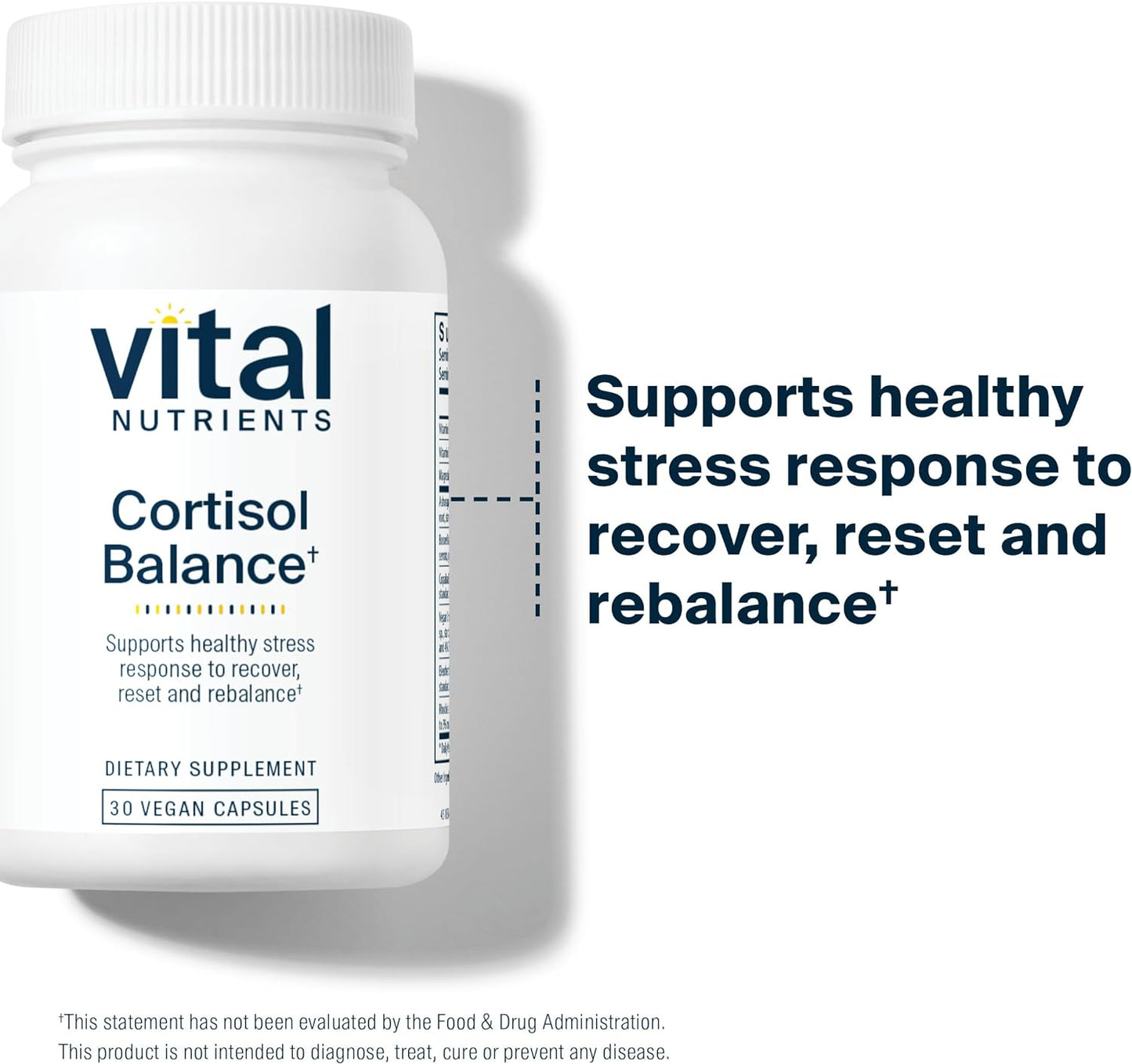 Vital Nutrients Cortisol Balance  30 Capsules