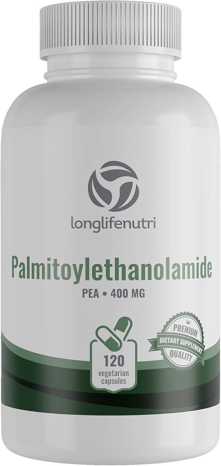 LongLifeNutri Palmitoylethanolamide 120 Capsules