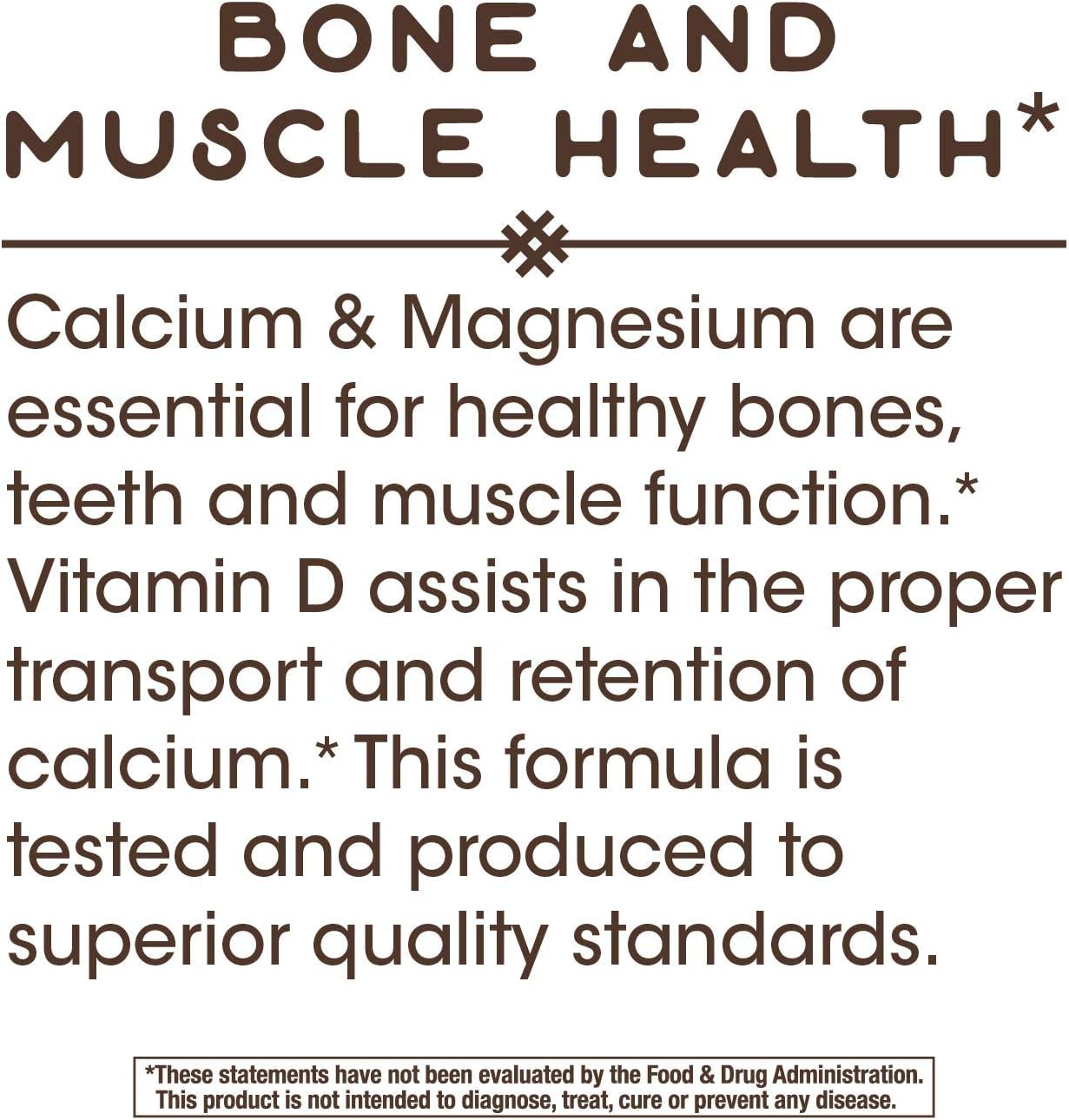 Nature's Way Calcium–Magnesium–Vitamin D