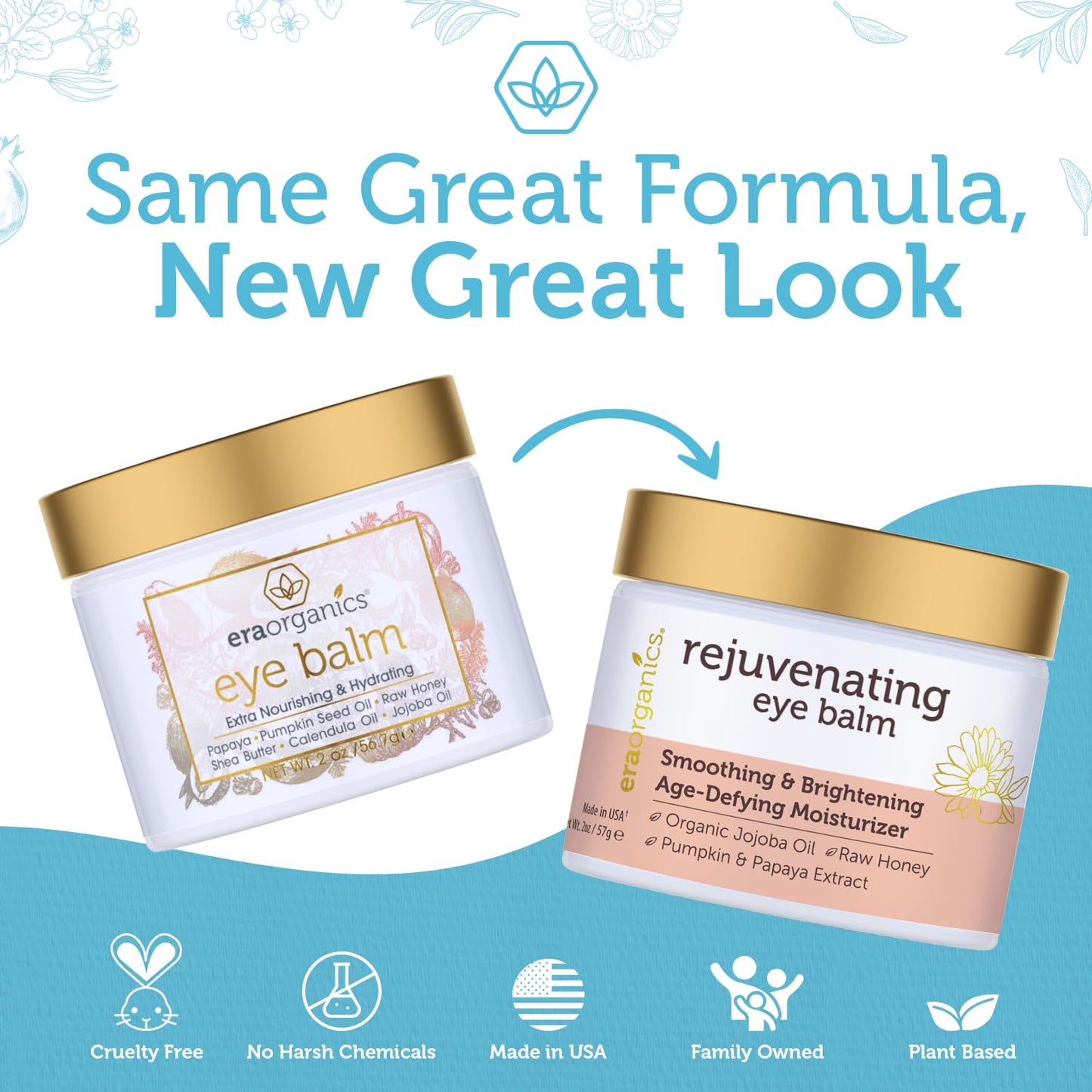 Organic Eye Moisturizer Cream - Rejuvenating and Nourishing