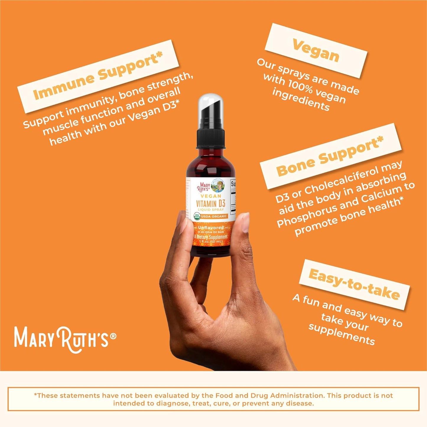 MaryRuth's Vitamin D3 Liquid Spray