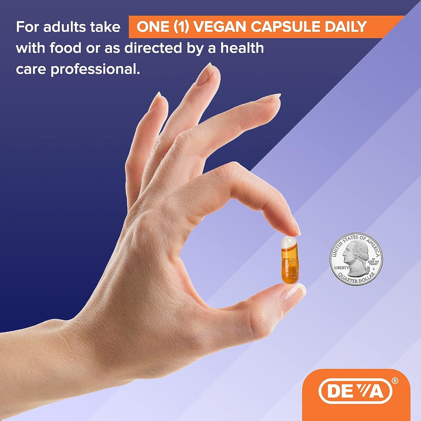 DEVA Vegan Vitamins Vitamin E High Potency 90 Capsules