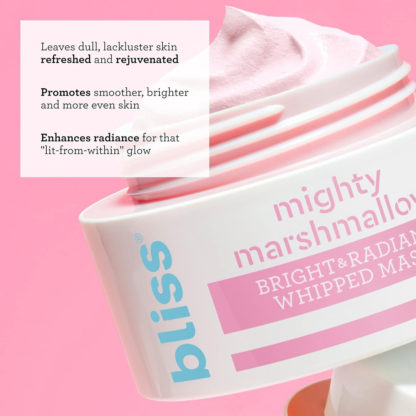 Bliss Mighty Marshmallow Bright & Radiant Whipped Mask